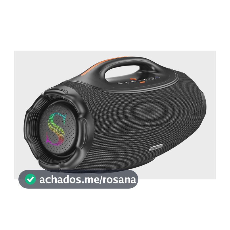 Caixa De Som Bluetooth6.0  Sabala Dr500 500w81000mah Boombox Preto 127/220v