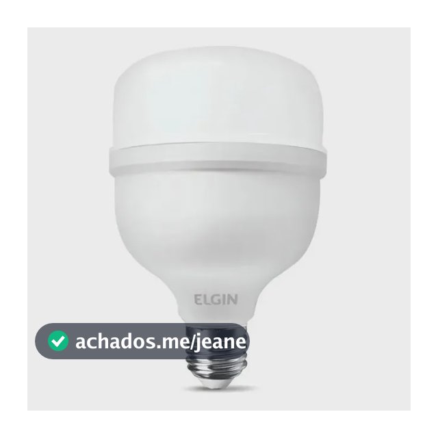 Kit 6 Lâmpadas Super Bulbo Alta Potência Led 50w - Elgin Cor Da Luz Branco-frio