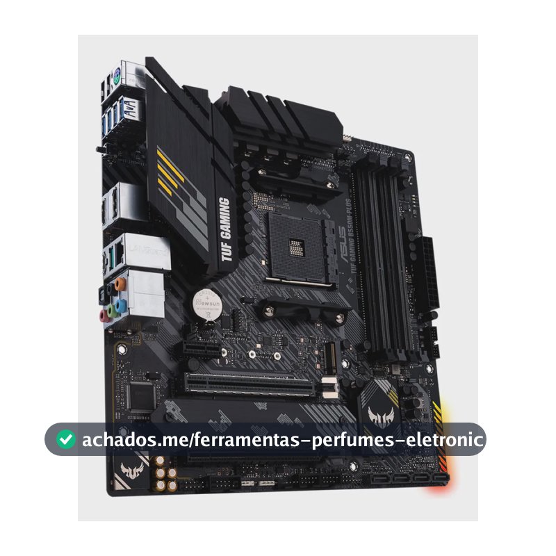 Placa Mãe Asus Tuf B550m-plus, Ddr4, Am4, Matx, B550