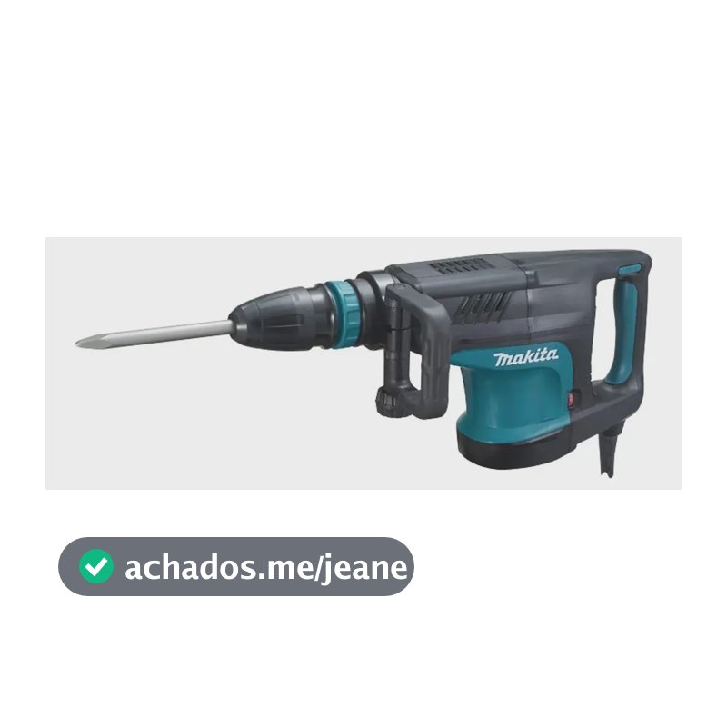 Martelo Demolidor Elétrico Makita HM1203C SDS Max de 1.51 kW