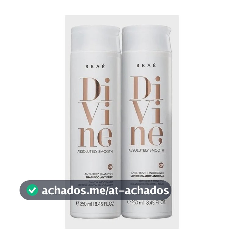 Brae Kit Divine Shampoo 250ml + Condicionador 250ml