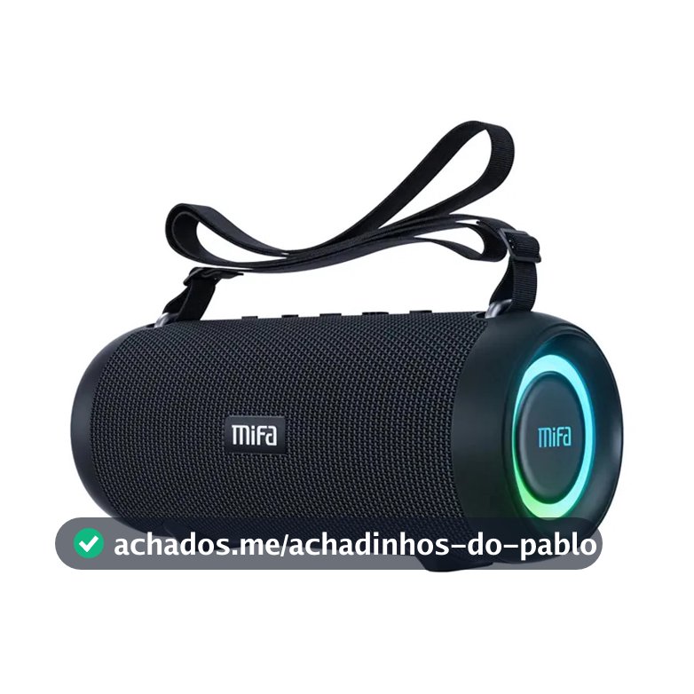 Caixa De Som Bluetooth Mifa A90 Potência 60w Cor Preto