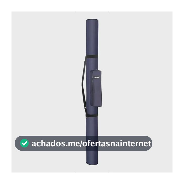 Bolsa Porta Varas Com Bolso Lateral E Alça Jogá 1,90m Azul
