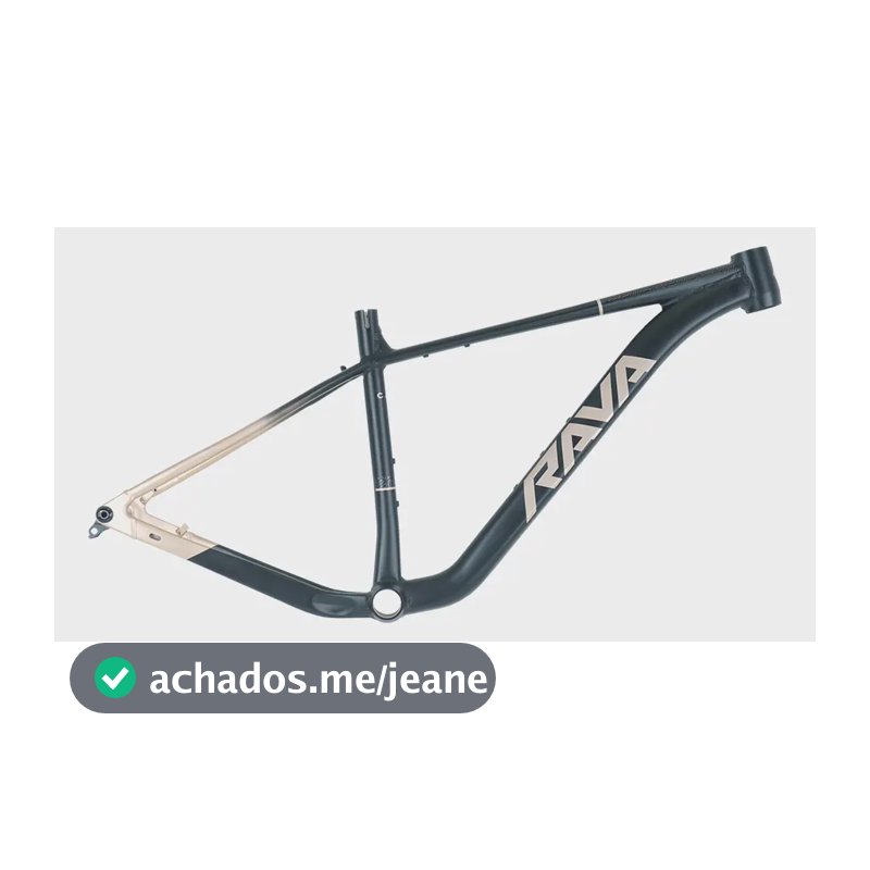 Quadro Rava Cave Boost Udh Mtb 29 2025 C/ Kit Cor Preto - Dourado Tamanho Del Quadro M - 17