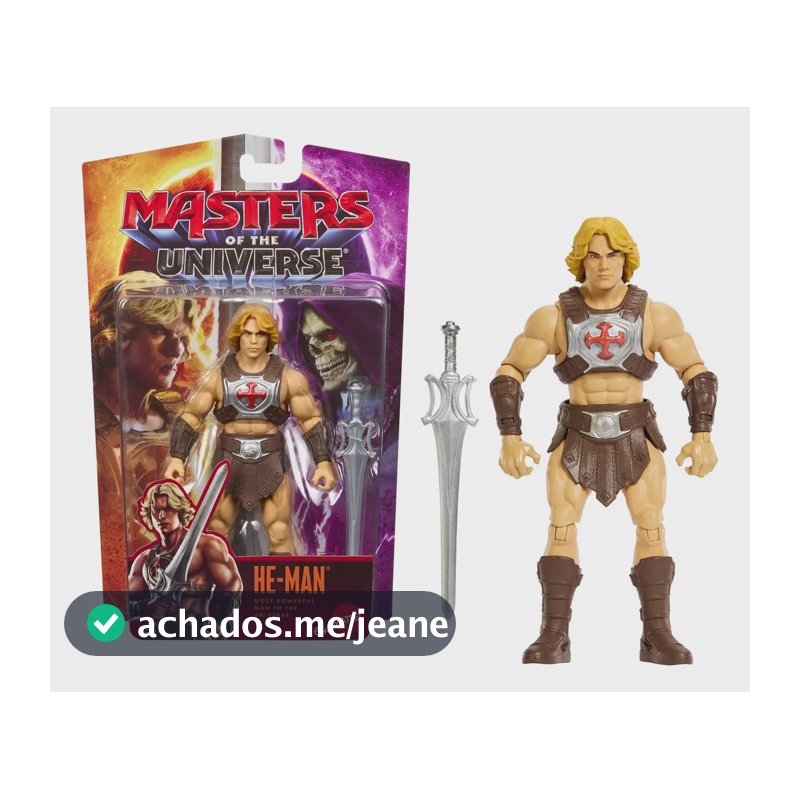Boneco Articulado He-man First Ones Motu Mattel