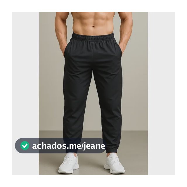 Calça Dry Fit Academia Masculina Helanca Treino Corrida