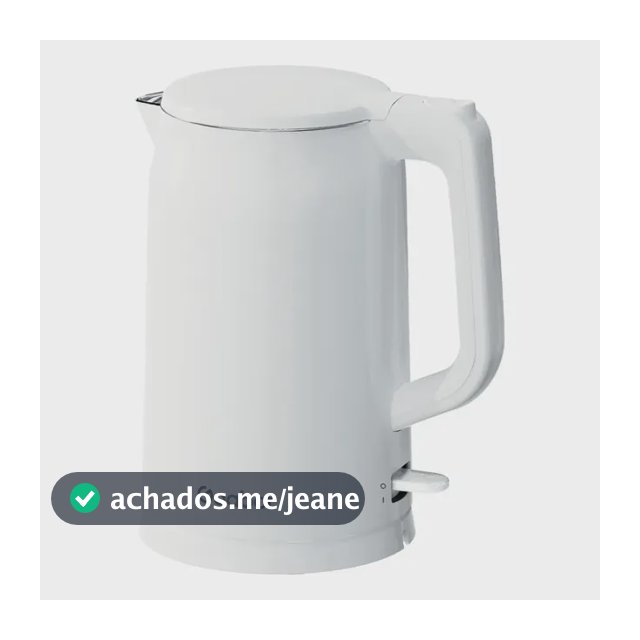 Gaabor Chaleira Elétrica 1.7l Inox Dupla Parede Ek20m-wh01a Cor Branco