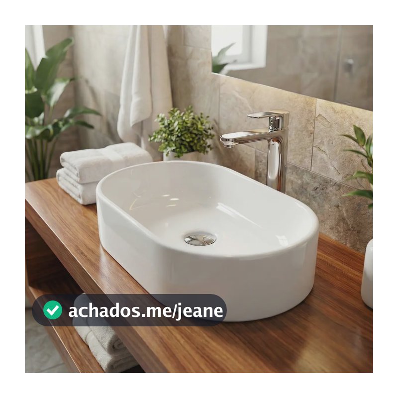 Cuba Pia De Sobrepor Para Banheiro Lavabo Lavatório Armário Gabinete Suspenso Oval Branca De Mármore Sintético 40x23 siena - SOS Acabamentos by Orcia