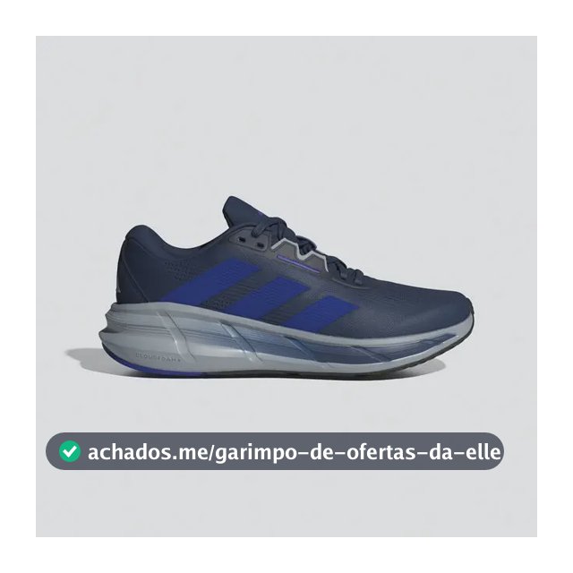 Tênis Masculino Questar 3 adidas Tecind/lucblu/halsil Liso 39 Br