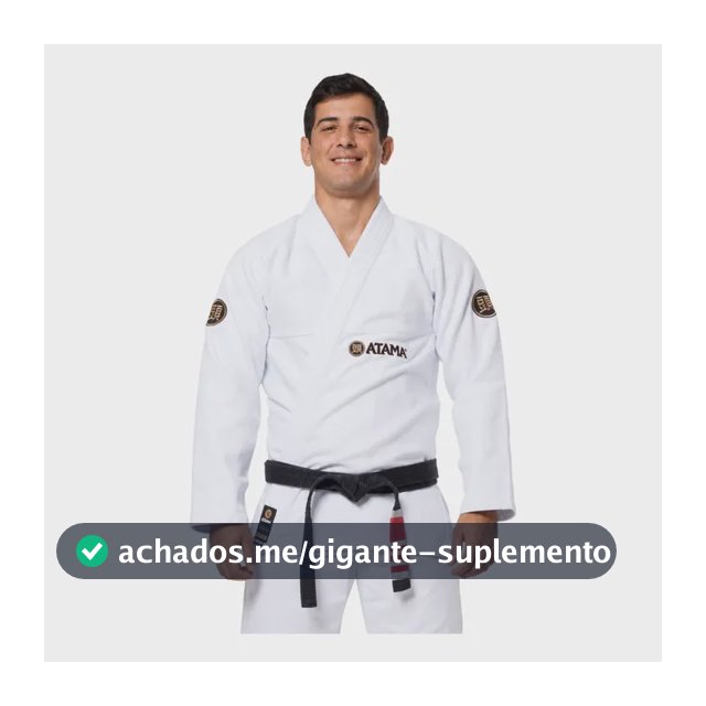 Kimono De Jiu-jitsu Atama Classic Branco Do A0 Ao A4