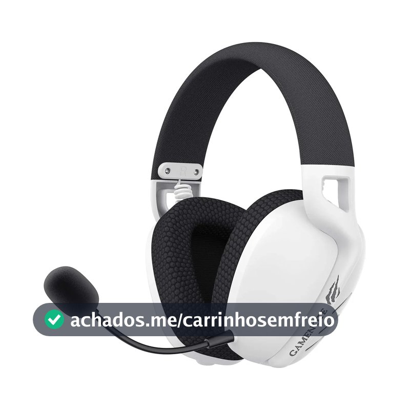 Fone De Ouvido Branco Havit Gamenote Fuxi-h6 - White Branco