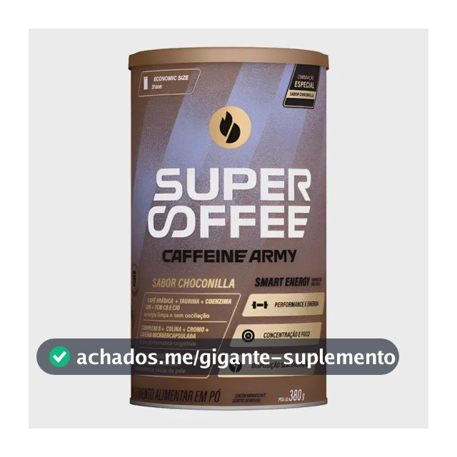 Supercoffee Choconilla - Economic Size 380g - Caffeine Army Choconilla