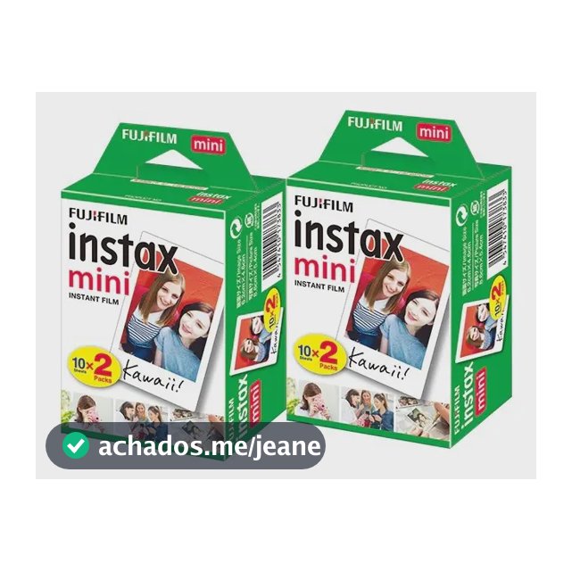 Filme Instantâneo Fotos P/ Instax Mini 12 - 40 Foto Original Branco