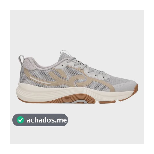 Tênis Olympikus Treino Cinza Liso 34 Br