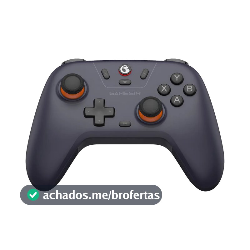 Controle Gamesir T4 Nova Lite Sem Fio Para Pc Switch Android Ios Steam Hall Effect Cor Space Purple