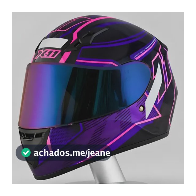 Capacete Moto X11 Trust Pro 11 Leve Viseira Extra Unisex Abs