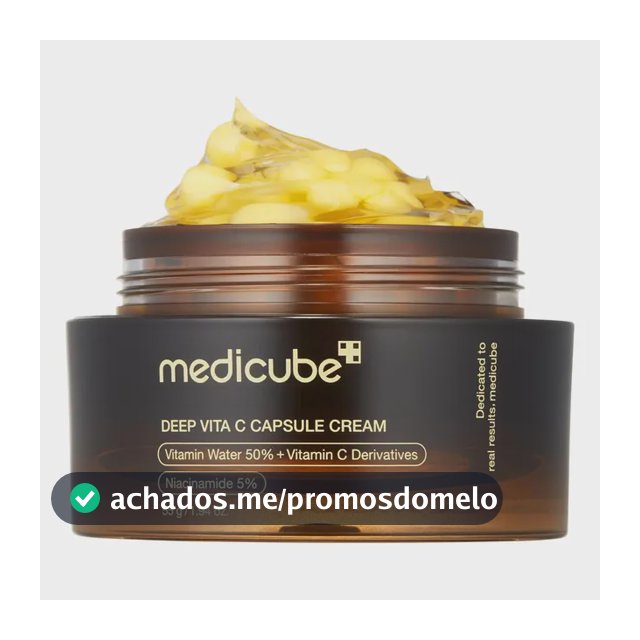 Hidratante Facial Medicube Deep Vitamin C Golden Capsule