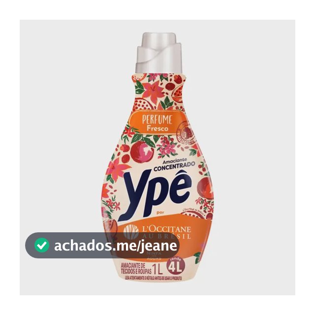 Amaciante Concentrado Ypê Loccitane Ninfa 1l