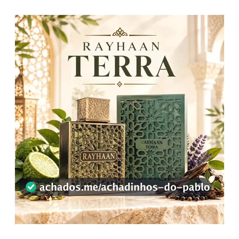 Perfume Unissex Rayhaan Terra Edp 100ml