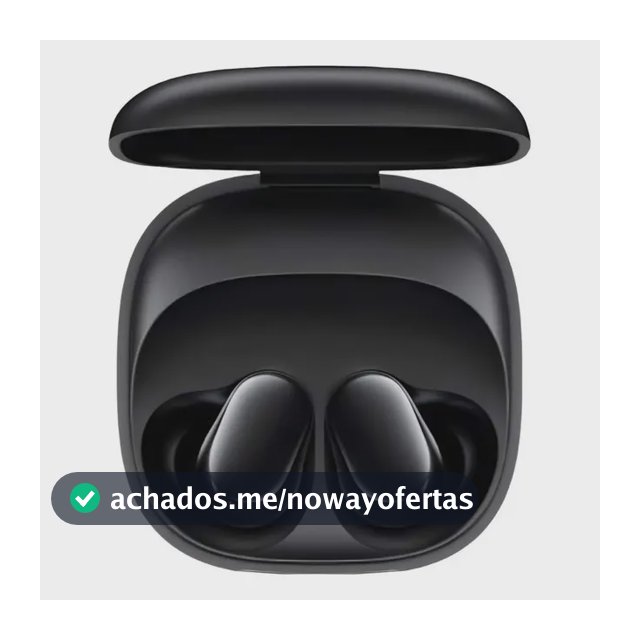 Fone De Ouvido Sem Fio Xiaomi Redmi Buds 6 Play Preto
