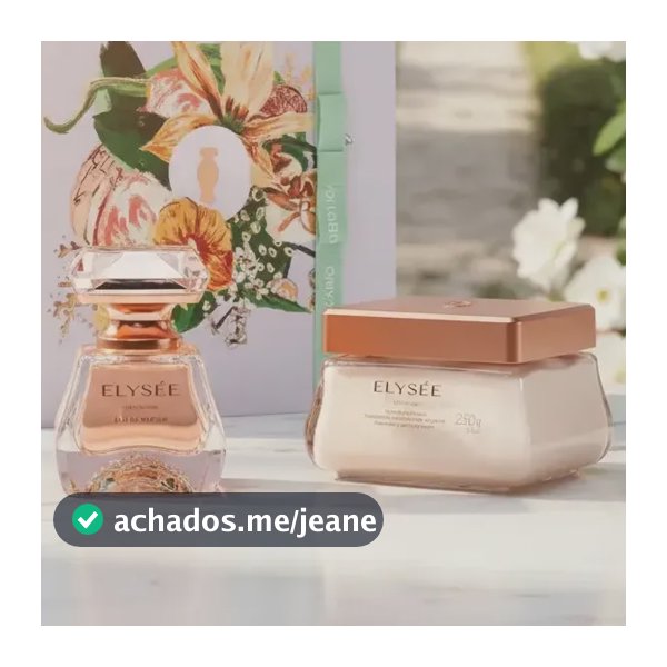 Presente Elysée tradicional o boticário clássico feminino 50mL