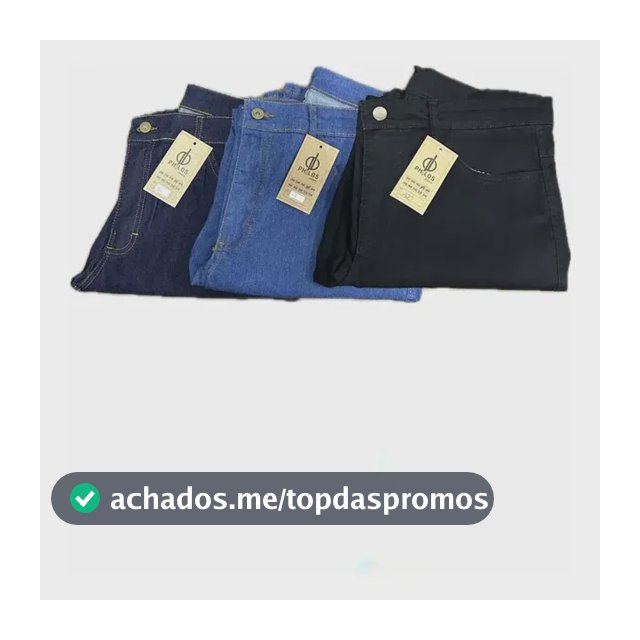Kit Com 3 Calças Jeans Masculina Com Laycra
