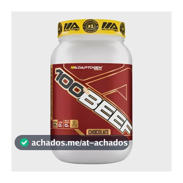 100% Beef Protein 900g Livre De Lactose Adaptogen