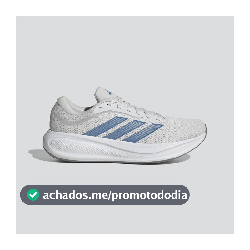 Tênis Masculino E Feminino Response Runner 2 adidas Branco Liso 41 Br