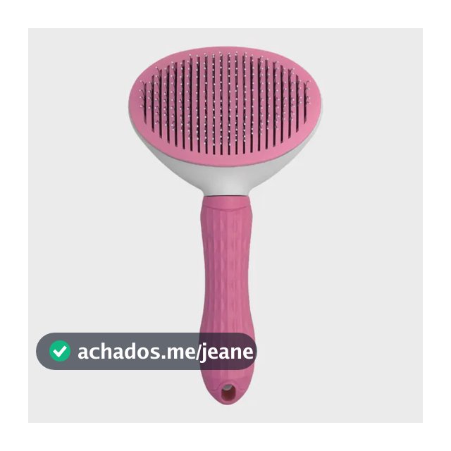 Escova Rasqueadeira Paws Pet Removedora Pelos Para Gatos E Cães