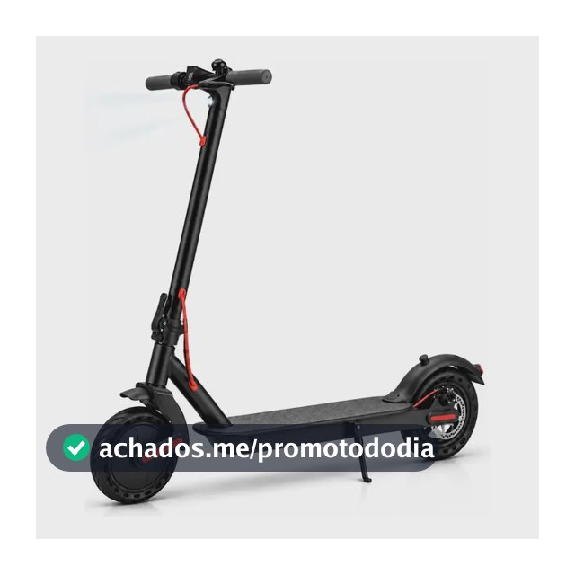 Patinete Elétrico 500w 25km/h Dobrável App Bluetooth Rapido Preto