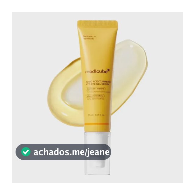Medicube Sérum Gel Iluminador Olhos Ácido Kójico Cúrcuma Todo Tipo De Pele Dia/noite