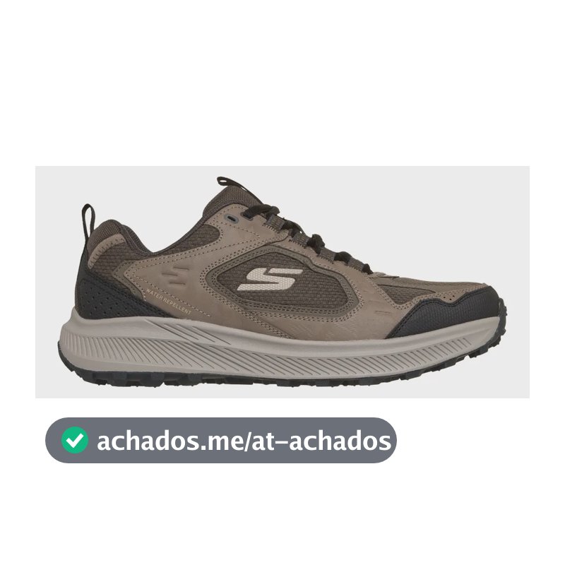 Tênis  De Trilha Masculino Ridgestar Skechers Bege Liso 41 Br
