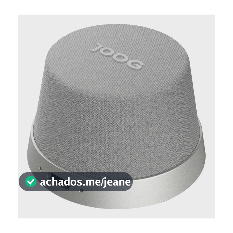 Caixa De Som JOOG Magnética Megasafe Mms-01 3w Ipx Bluetooth Cor Prateado