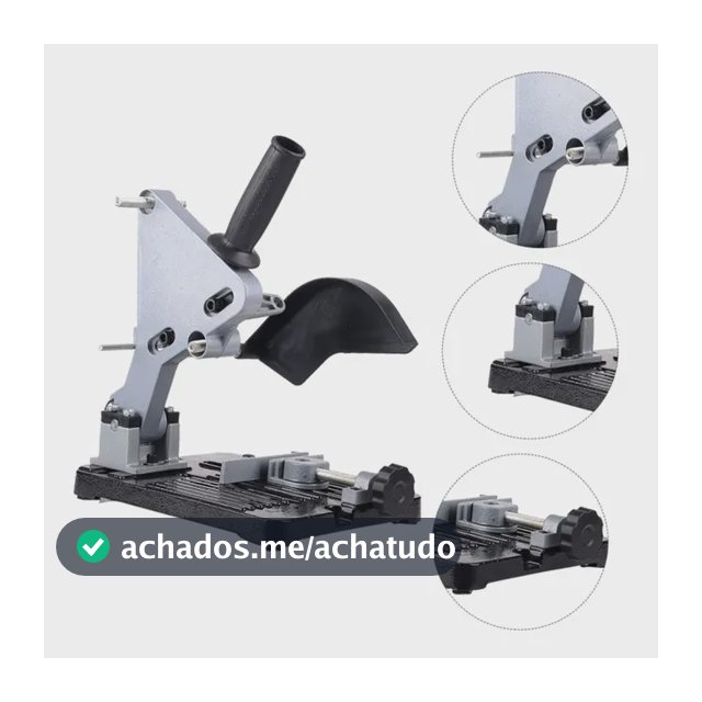 Suporte Base Bancada Para Esmerilhadeira Angular 115 A 125mm