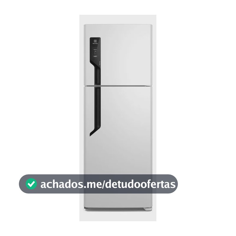 Geladeira Electrolux Frost Free com AutoSense 480L Efficient Duplex Branca TF71