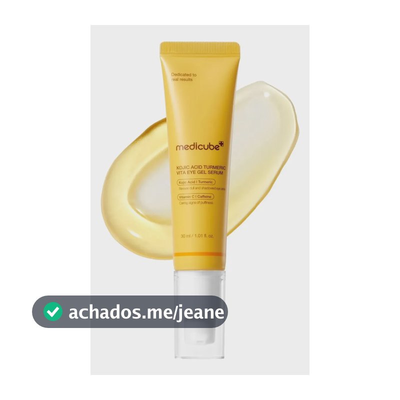 Medicube Sérum Gel Para Olhos Com Ácido Kójico, Cúrcuma E Vitaminas 30ml Pmekr68008r00 - Cuidado Facial Revitalizante Para Área Dos Olhos