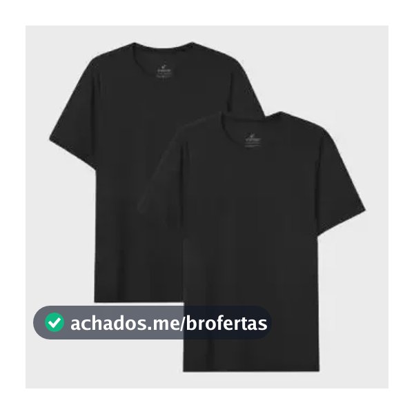 Kit 2 Camisetas Daily T-shirt Feminino
