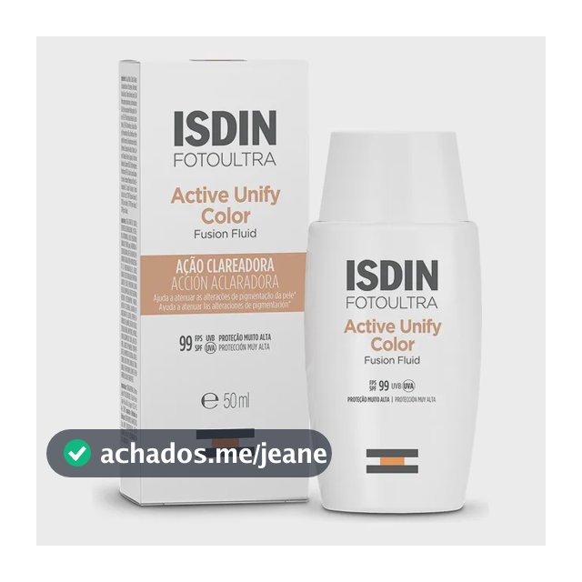 ISDIN Clareador Facial Foto Ultra Active Unify Color FPS 99 - 50ml