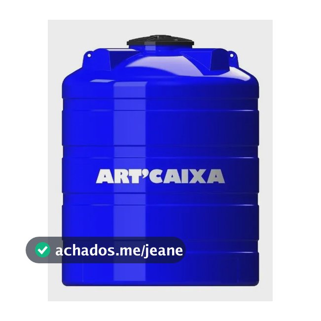 Caixa d'Água Artcaixa Box 5000 Litros Polietileno Azul