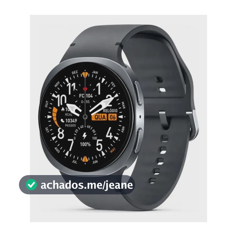 Relógio Smartwatch Watch 8 Pro Amoled 1.47 C/ Ligações Gps Cinza Preto
