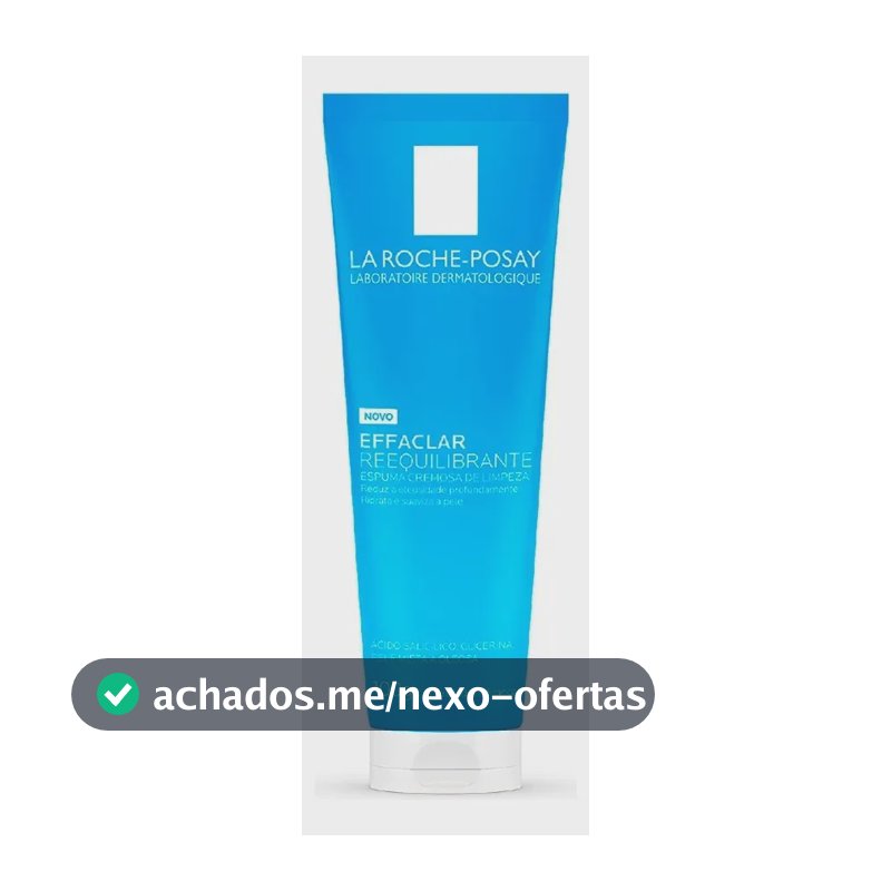 Espuma de Limpeza Antioleosidade Effaclar Reequilibrante La Roche-Posay 100g