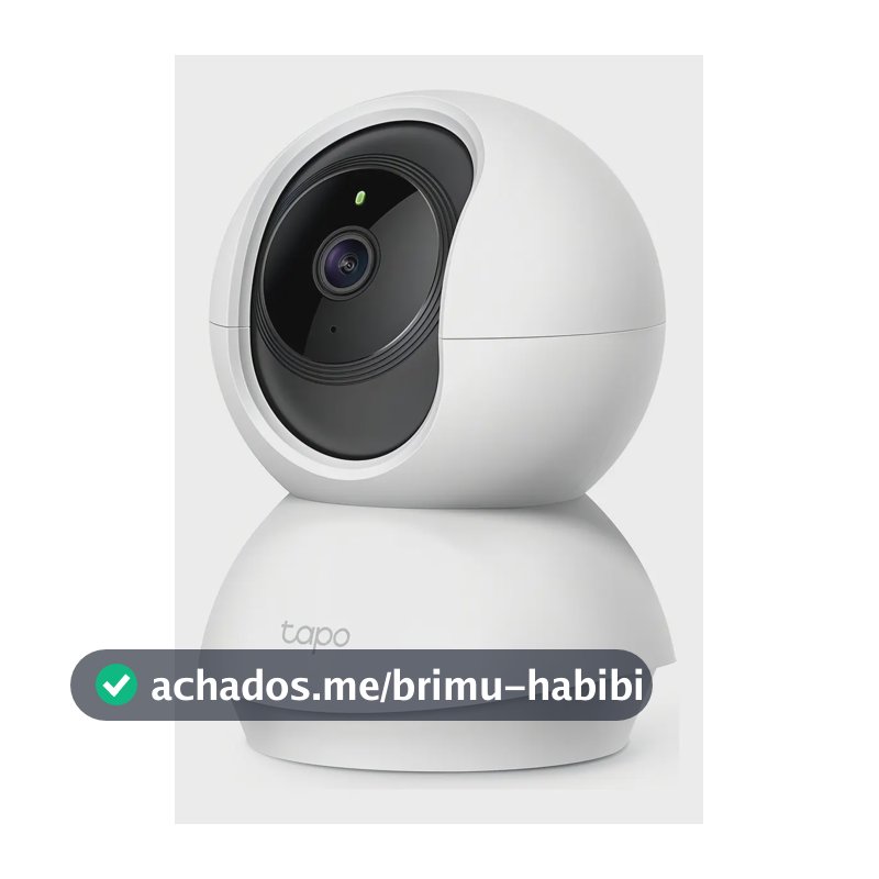 TP-Link Tapo C200 Câmera de Segurança Wifi 1080P 360° Pan/Tilt
