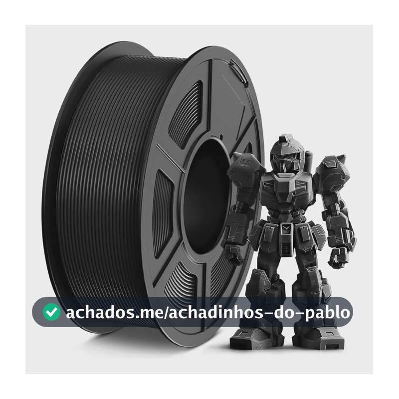 Petg Filamento De Impressora 3d Petg 1,75mm 1kg Huxia Preto