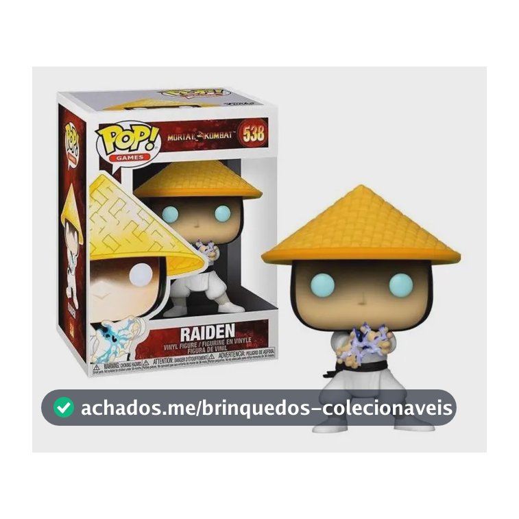 Pop! Funko Raiden #538 | Game | Mortal Kombat