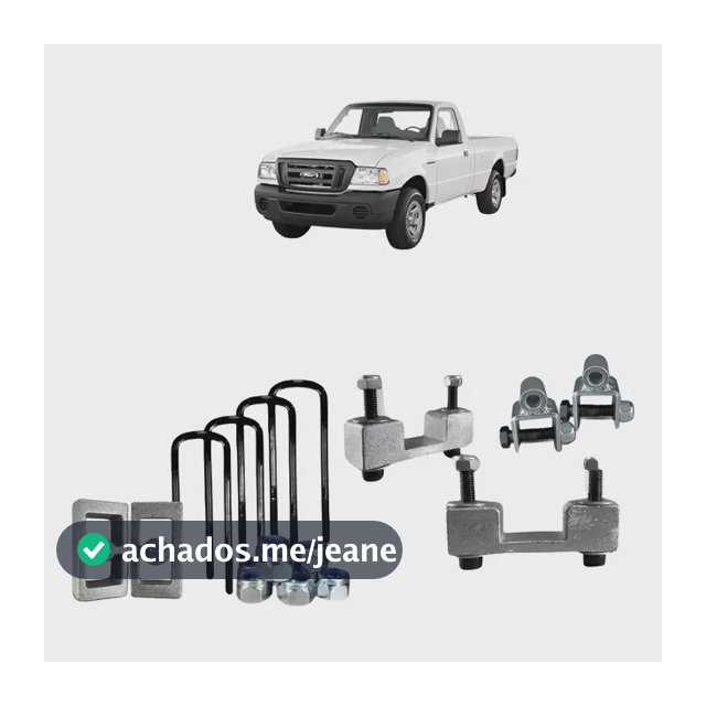 Ranger 99/12 Kit Lift Traseiro 4cm Prol Dianteiro E Traseiro