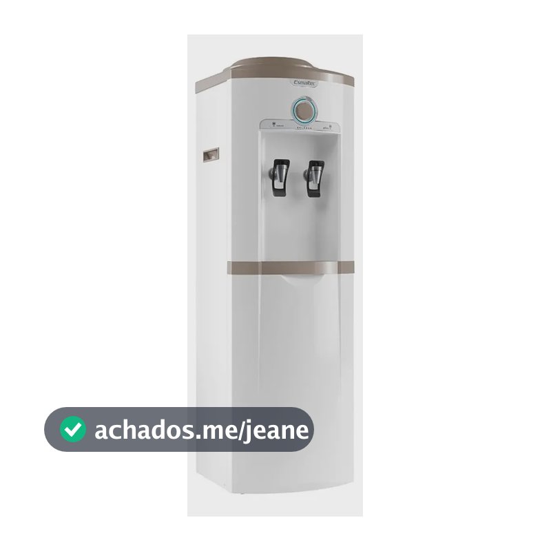 Bebedouro de água Esmaltec EGC35B 20L branco