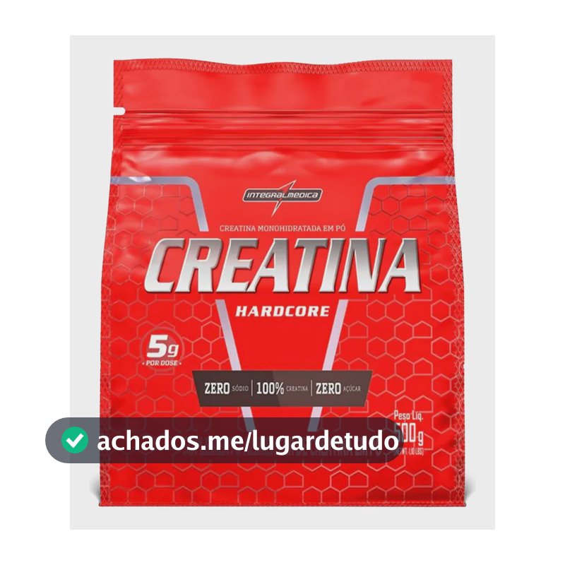 Creatina Integralmédica em pó Sem sabor x 500g
