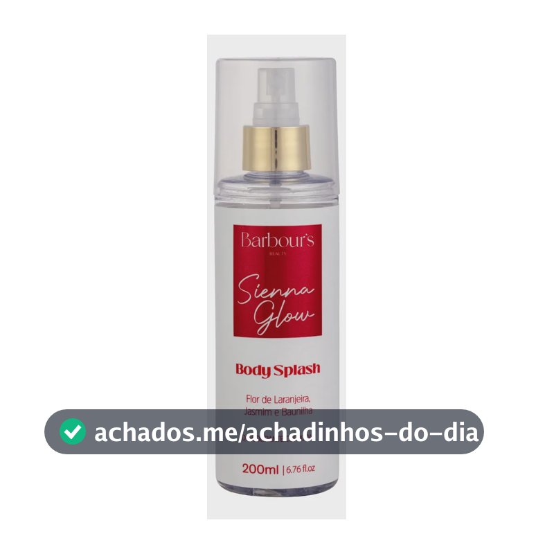 Colônia Body Splash Sienna Glow 200ml