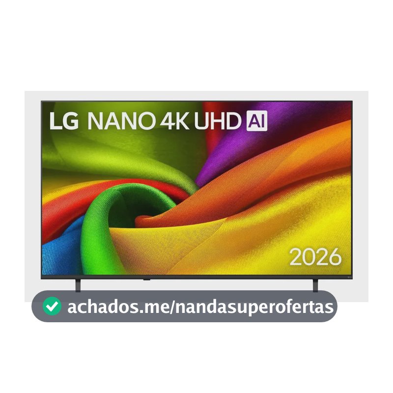 Smart Tv LG Nano Uhd Ai 4k Nu855 75 Polegadas 2026