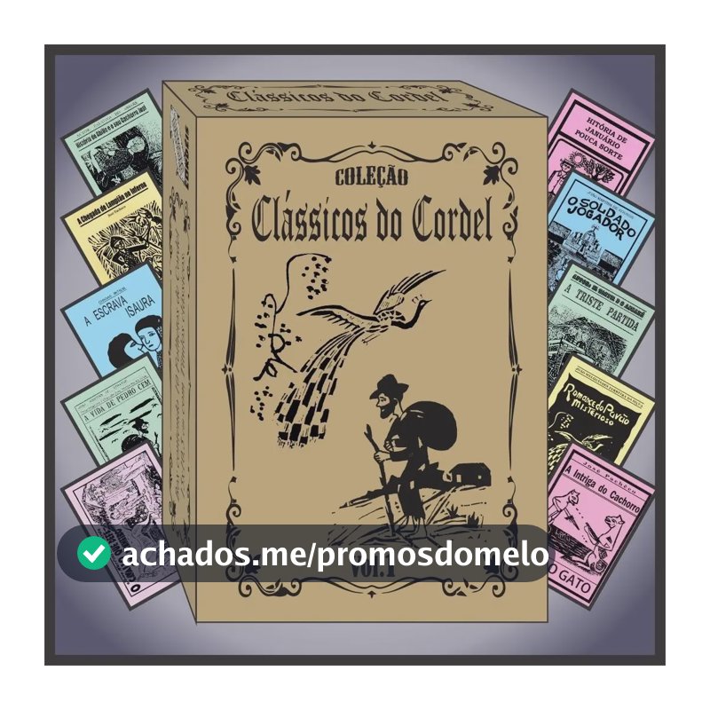 Coleção Clássicos Do Cordel 10 Títulos